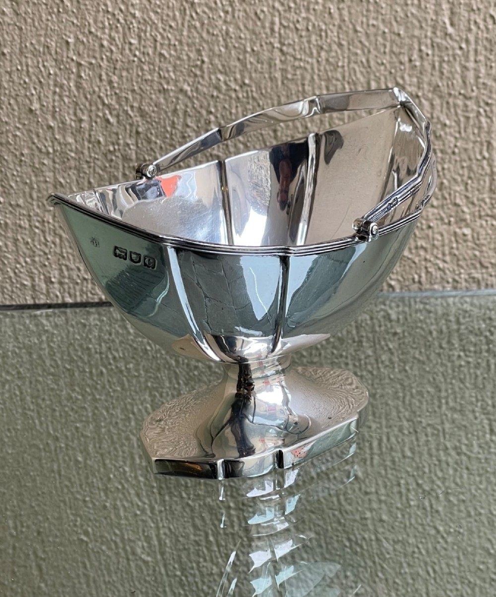 Late Victorian Silver Sugar Basket View V