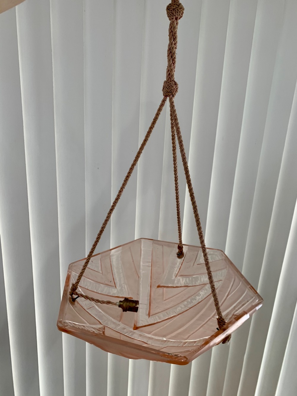 Art Deco Pendant Light View V