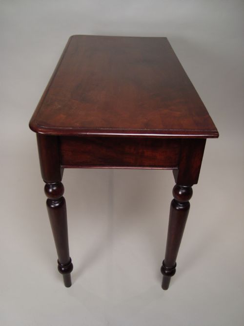 ANTIQUE VICTORIAN WRITING DESKSIDE TABLE - ADDITIONAL PHOTO 5