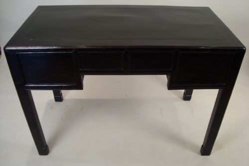 AN ELEGANT 19THC CHINESE SIDE TABLEDESK - ADDITIONAL PHOTO 7
