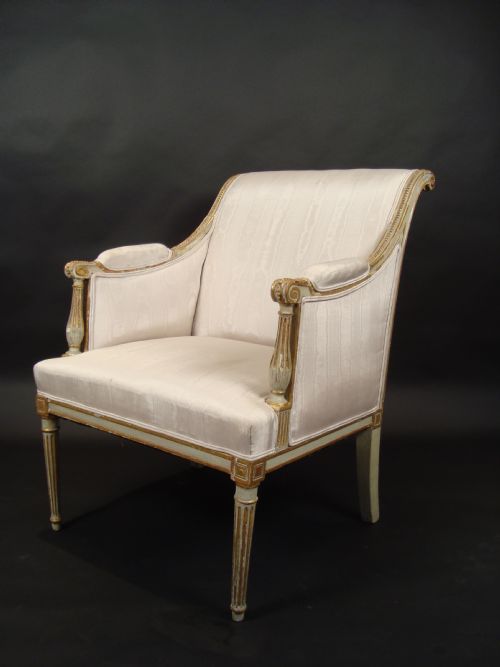 a french empire period armchair - CATEGORY: ANTIQUE CHAIRS - DATED 1800