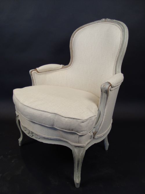 a delightful french 19th cent armchair - CATEGORY: ANTIQUE CHAIRS - DATED VICTORIAN