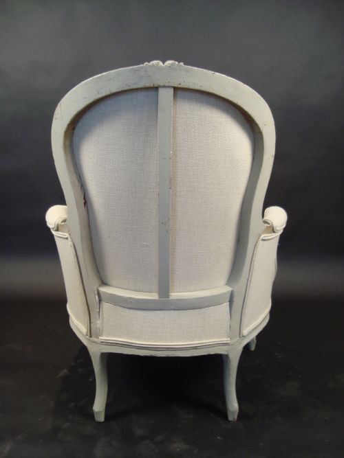A DELIGHTFUL FRENCH 19TH CENT ARMCHAIR - ADDITIONAL PHOTO 3
