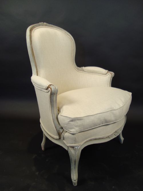 A DELIGHTFUL FRENCH 19TH CENT ARMCHAIR - ADDITIONAL PHOTO 2