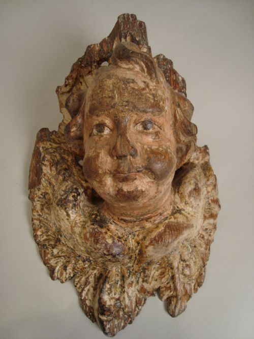a magnificent early 18th century italian cherub - CATEGORY: ANTIQUE MISCELLANEOUS - DATED 1700