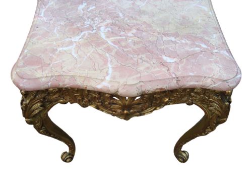 A MAGNIFICENT EARLY 19TH CENTURY FRENCH CONSOLE TABLE - ADDITIONAL PHOTO 3