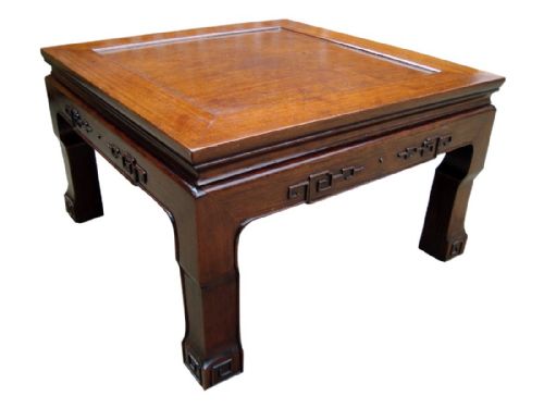 A DELIGHTFUL CHINESE COFFEE TABLE C1880 - ADDITIONAL PHOTO 2