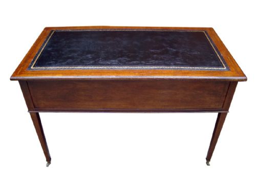 AN EXCEPTIONAL EDWARDIAN WRITING DESK MADE BY THE RENOWNED MAKERS 'EDWARDS ROBERTS' - ADDITIONAL PHOTO 5