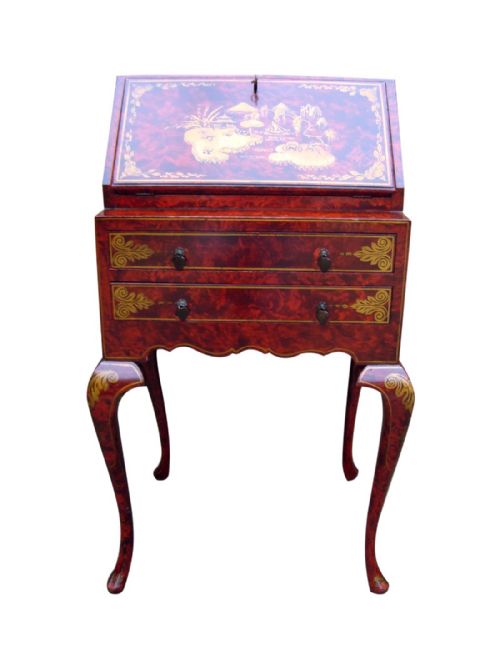 A VERY ATTRACTIVE CHINESE BUREAU CIRCA 1830 - ADDITIONAL PHOTO 3
