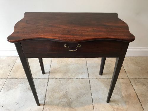 a early georgian sidewriting table - CATEGORY: ANTIQUE TABLES - DATED GEORGIAN