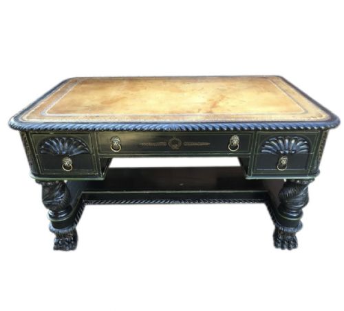 a magnificent early victorian partners desk - CATEGORY: ANTIQUE DESKS - DATED VICTORIAN