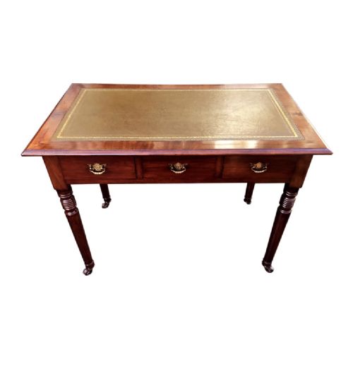 A DELIGHTFUL EDWARDIAN WRITING TABLE - ADDITIONAL PHOTO 2
