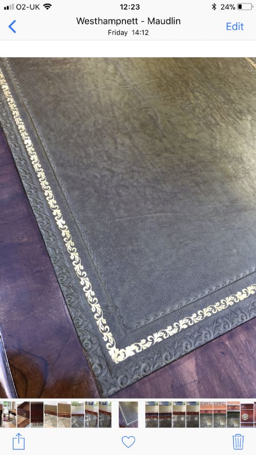 A DELIGHTFUL EDWARDIAN WRITING TABLE - ADDITIONAL PHOTO 3