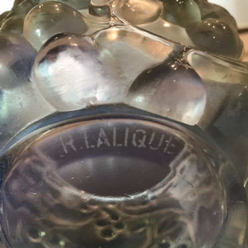 AN EXQUISITE REN LALIQUE VASE C1930 - ADDITIONAL PHOTO 5