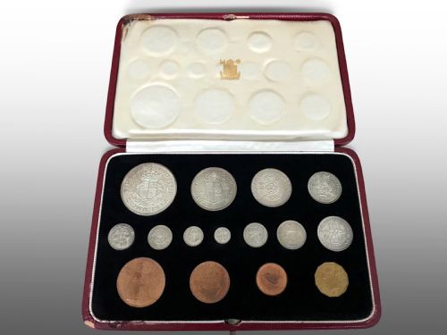ANTIQUE SPECIMEN COINS 1937 - ADDITIONAL PHOTO 1