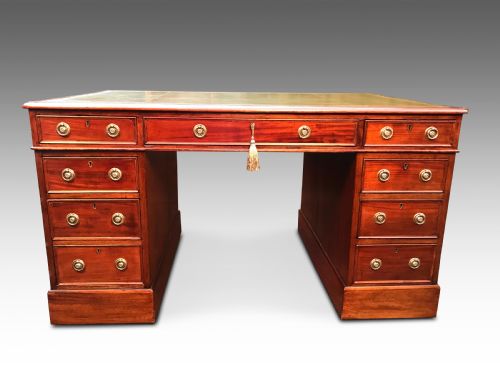 A STUNNING VICTORIAN WRITING DESK C1880 - ADDITIONAL PHOTO 5
