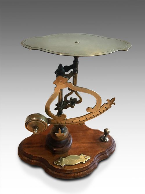 a victorian postage scales c1890 - CATEGORY: ANTIQUE MISCELLANEOUS - DATED VICTORIAN