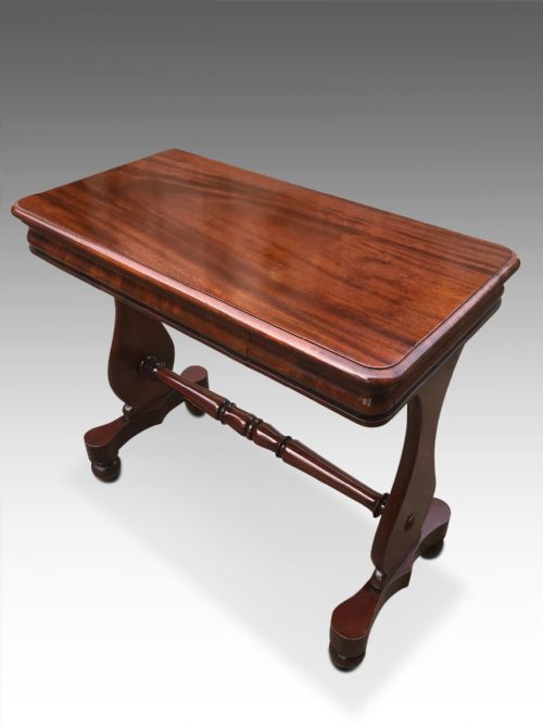 A QUALITY VICTORIAN CONSOLE TABLE C1860 - ADDITIONAL PHOTO 2