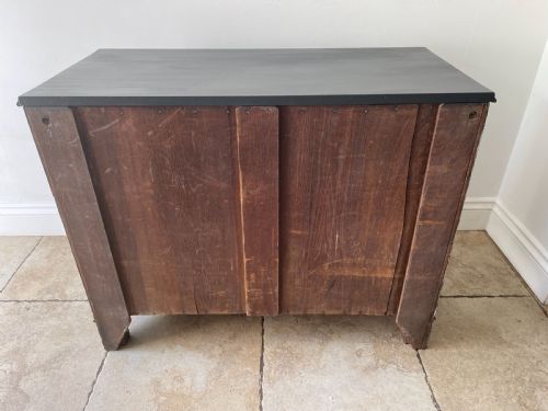 A GORGEOUS EDWARDIAN PAINTED CHEST OF DRAWERS - ADDITIONAL PHOTO 8