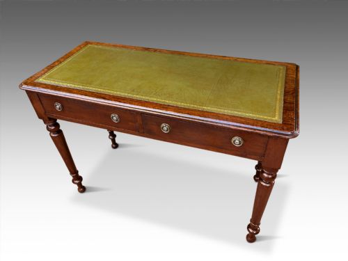 a handsome victorian writing table - CATEGORY: ANTIQUE TABLES - DATED VICTORIAN
