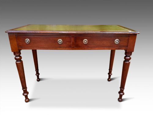 A HANDSOME VICTORIAN WRITING TABLE - ADDITIONAL PHOTO 3