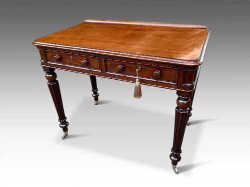 a fine william iv writing table - CATEGORY: ANTIQUE TABLES - DATED 19TH CENTURY