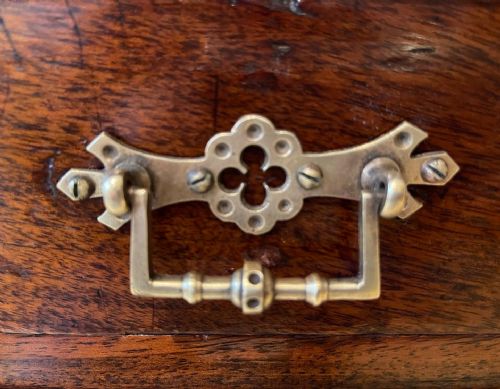 A SUPERB QUALITY LARGE EDWARDIAN DESK - ADDITIONAL PHOTO 5