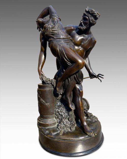 after pierre lepautre 16601744 a french patinated bronze - CATEGORY: ANTIQUE SCULPTURES - DATED VICTORIAN