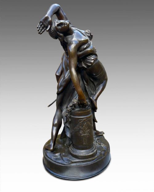 AFTER PIERRE LEPAUTRE 16601744 A FRENCH PATINATED BRONZE - ADDITIONAL PHOTO 2