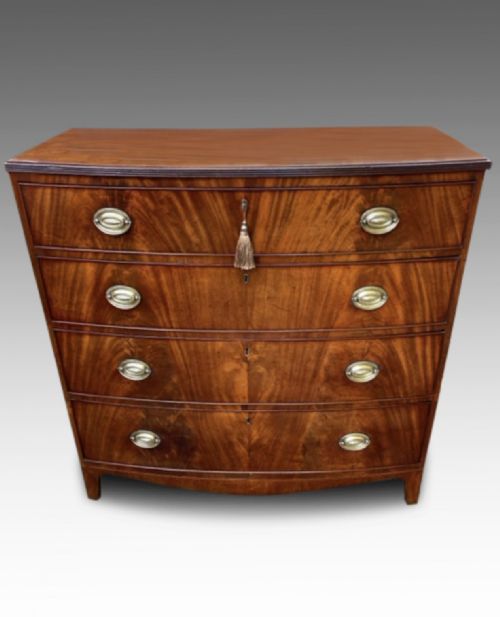 a very handsome regency chest of drawers - CATEGORY: ANTIQUE CHEST OF DRAWERS - DATED REGENCY