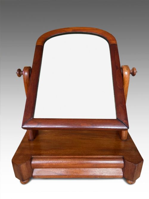 A DELIGHTFUL ART DECO MIRROR - ADDITIONAL PHOTO 3