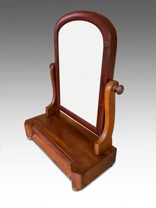 A DELIGHTFUL ART DECO MIRROR - ADDITIONAL PHOTO 4