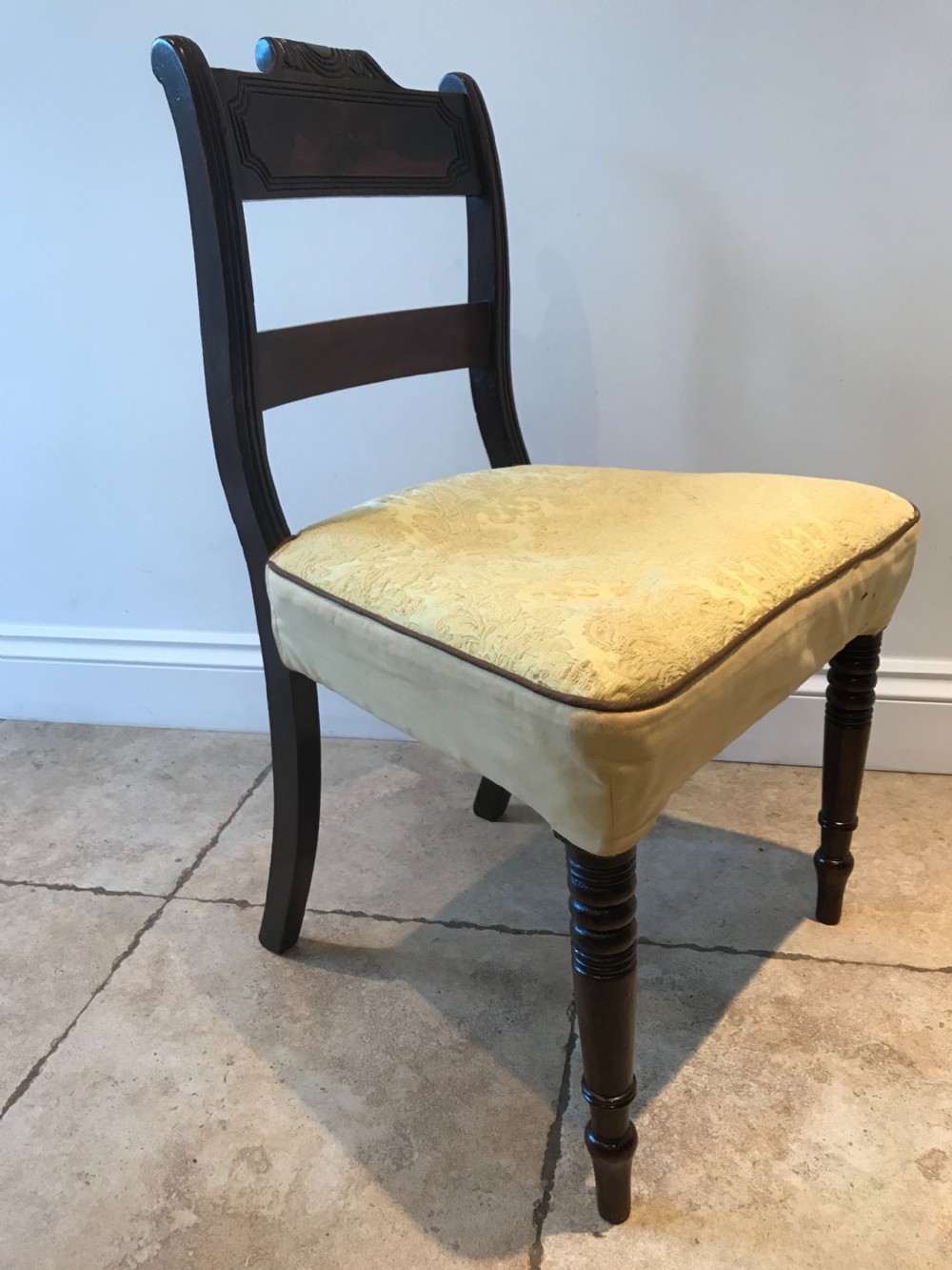 An Early Victorian Nursing  Chair View V