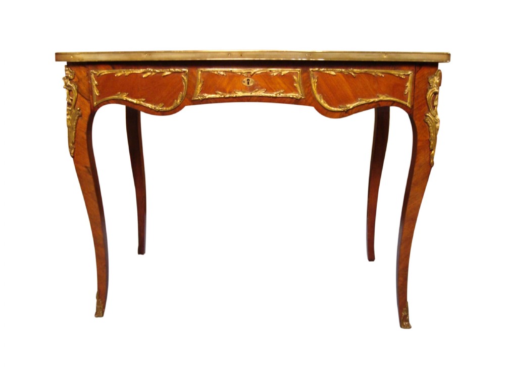 An Elegant 19th Century French Rosewood Writing Table View II