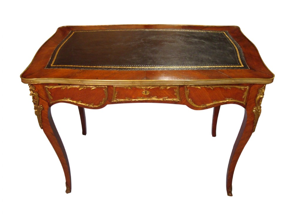 An Elegant 19th Century French Rosewood Writing Table View IV