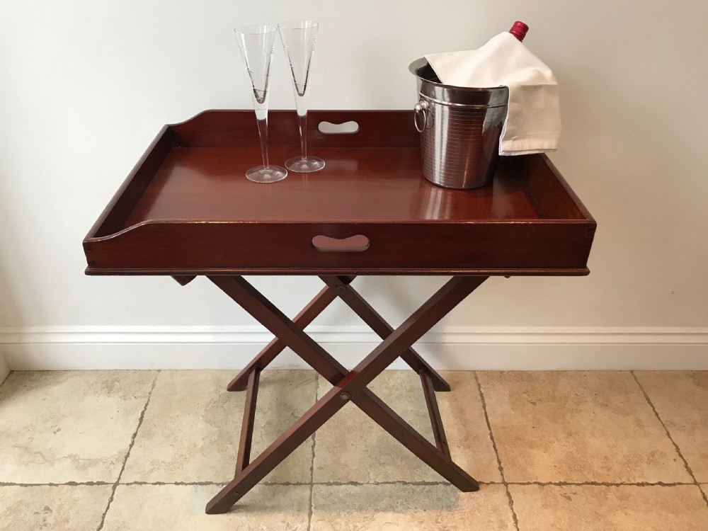 An Exceptional Victorian Butlers Tray