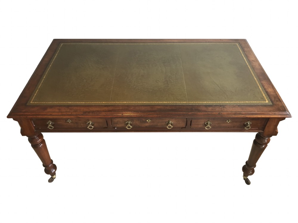 A Victorian Aesthetic Period Library Table  View III