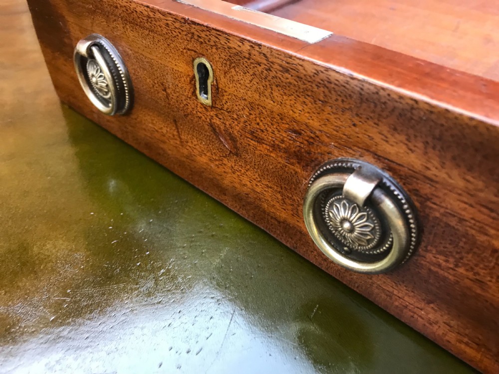 A Delightful Victorian Pedestal Writing Desk  View VI