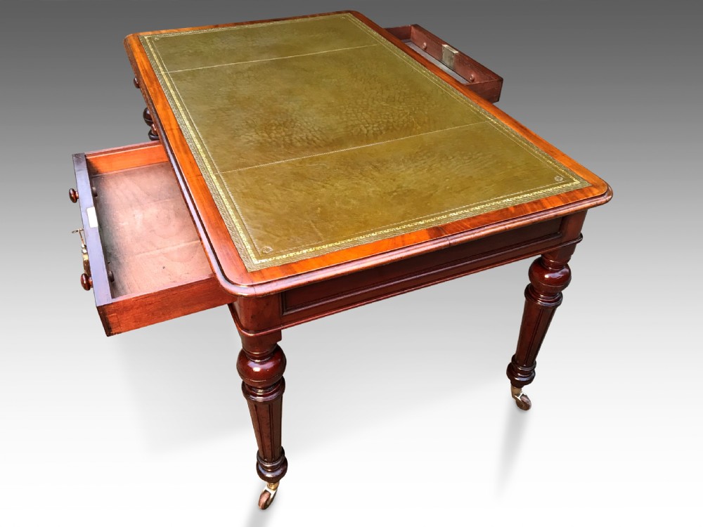 An Exceptional J.Yabsley Victorian Partners Library Table View IV
