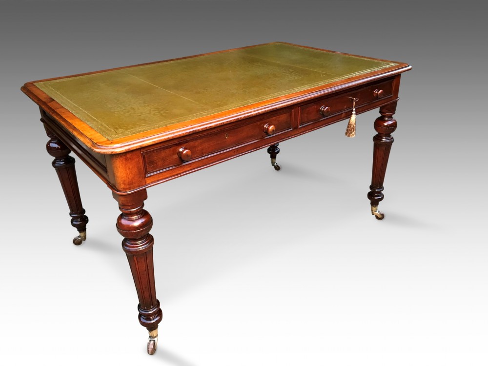 An Exceptional J.Yabsley Victorian Partners Library Table View III