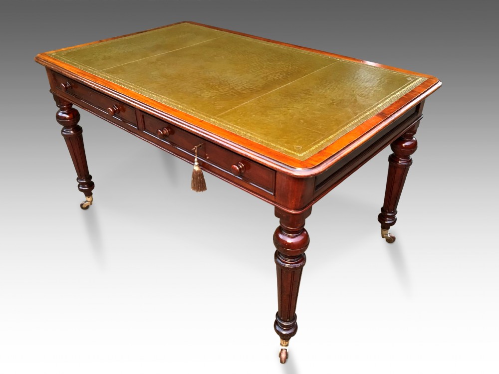 An Exceptional J.Yabsley Victorian Partners Library Table