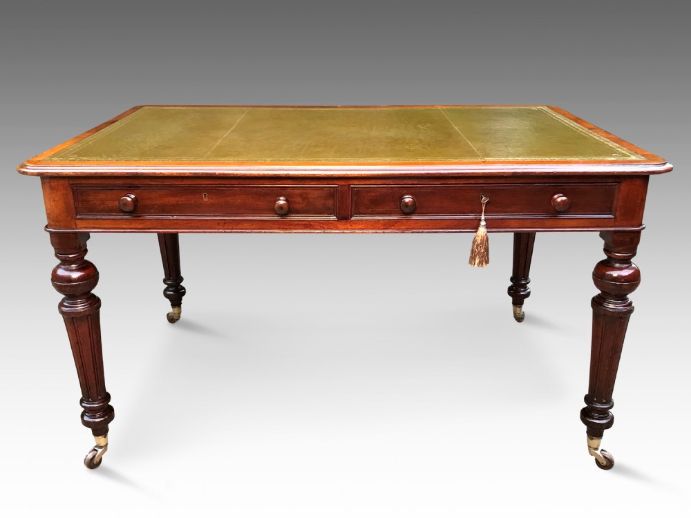 An Exceptional J.Yabsley Victorian Partners Library Table View II