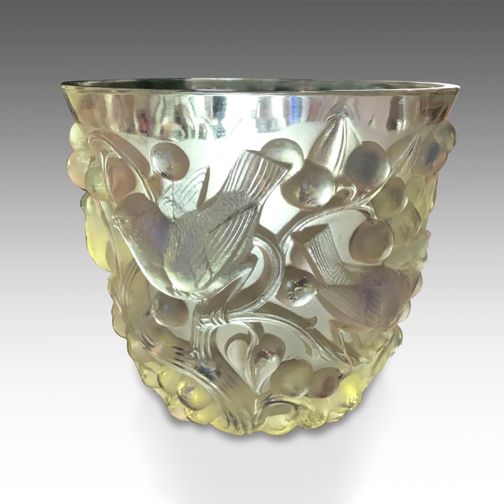 An Exquisite René Lalique Vase C1930 View III