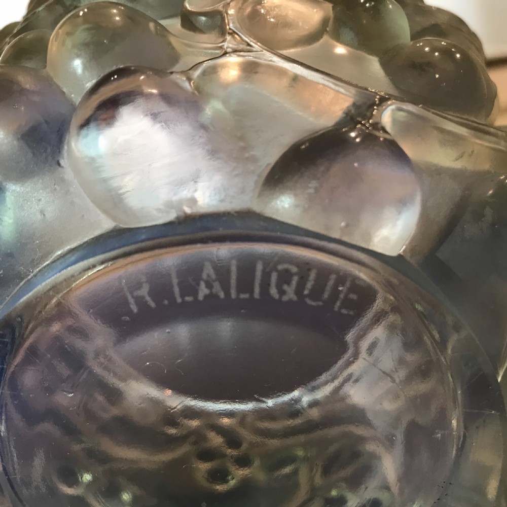 An Exquisite René Lalique Vase C1930 View VI