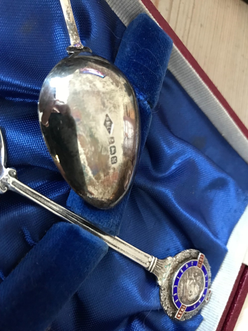 A Rare Set of Silver Spoons C1937 View V