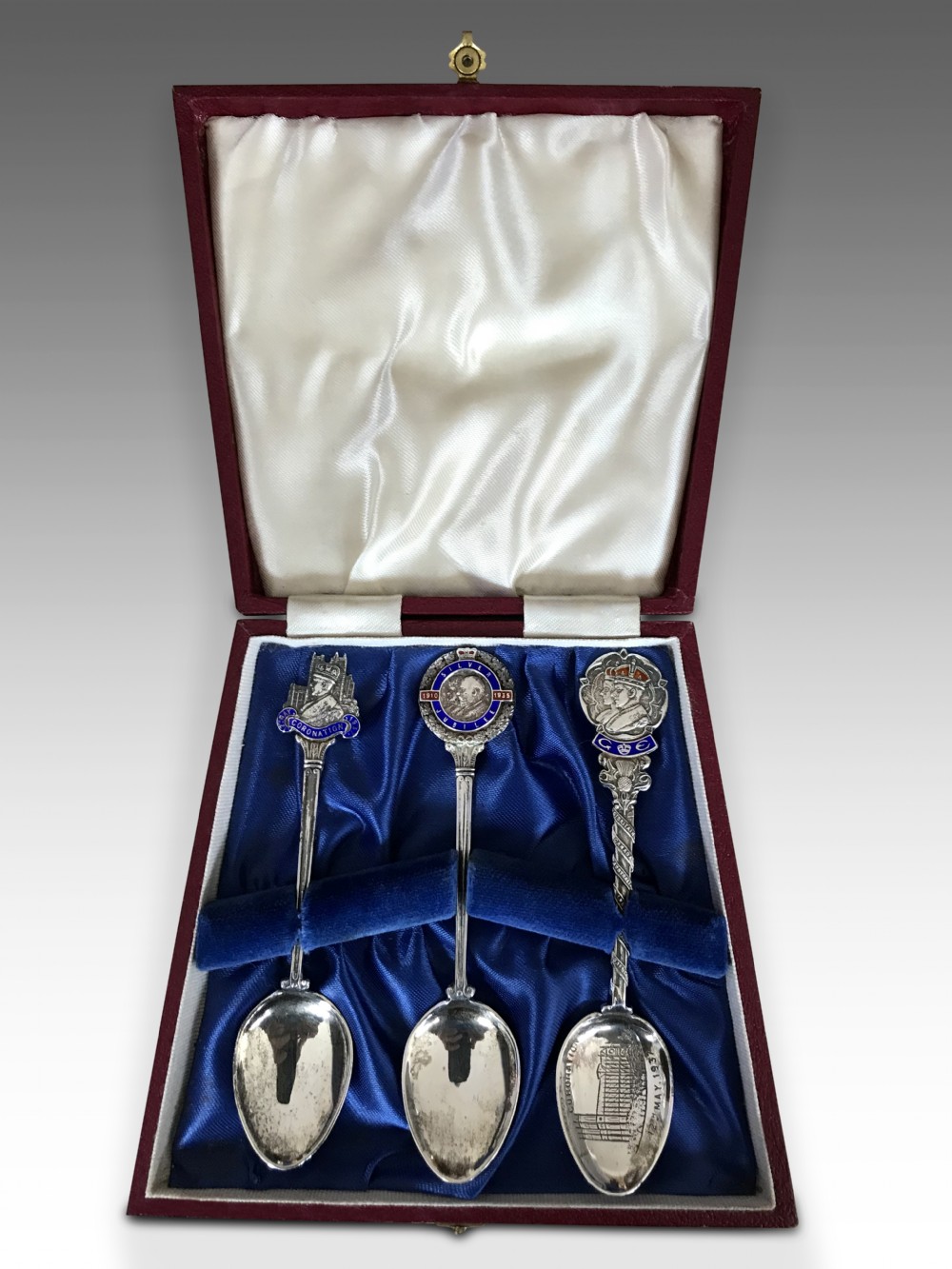 A Rare Set of Silver Spoons C1937