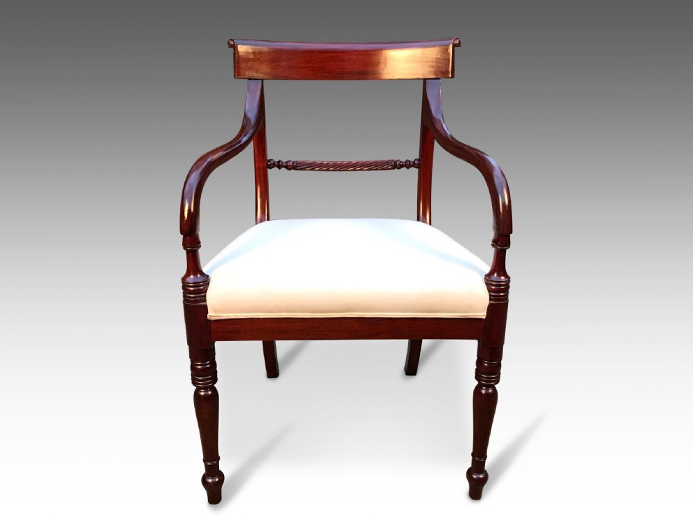 An Elegent Georgian Desk Chair View IV