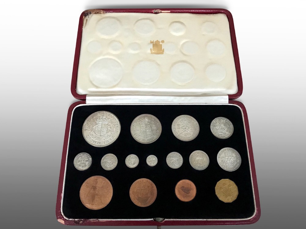 Antique Specimen Coins 1937 View II