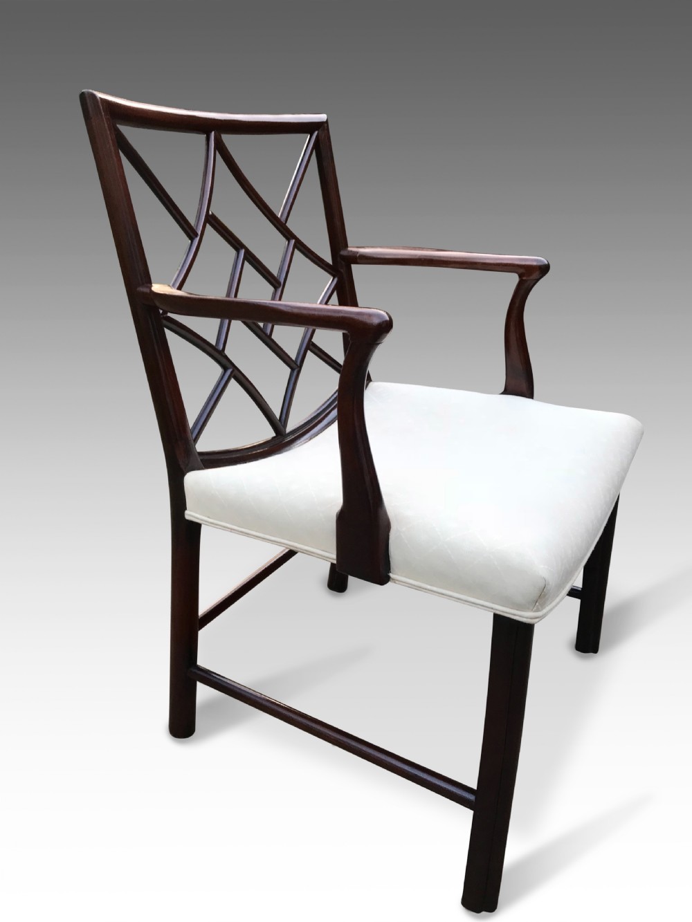 An Elegent Georgian Desk Chair View III