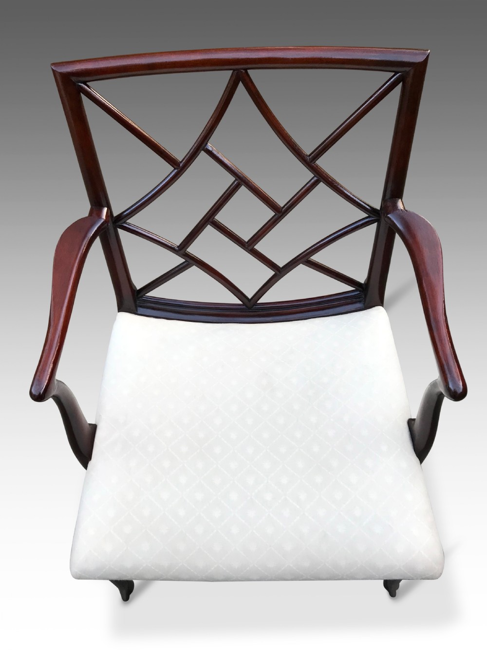 An Elegent Georgian Desk Chair View VI